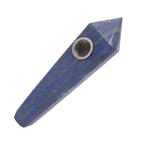 QUARTZ PIPE | LAPIS LAZULI Quartz · Stone Xhaal Inc