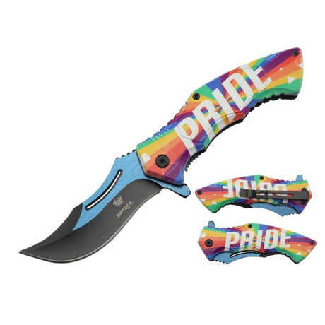 Xtreme | 8″ Folding Pocket Knife – Ergonomic Printed Handle with Liner Lock & Pocket Clip (XTR-DES-25) Folding Knife Canadian Distributor XTR-DES-32