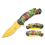 Xtreme | 8.8″ Folding Pocket Knife – Clip Point Blade with Aluminum Handle & Pocket Clip (XTR-DES-7) Folding Knife Canadian Distributor DES-9