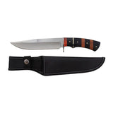 Xtreme | 12″ Hunting Knife – Mirror Polished Fixed Blade with Wooden Handle & Sheath (XTR-HKN082) Fixed Blade Knife Canadian Distributor