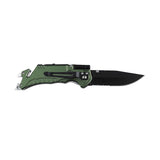 Xtreme | 8.15″ Pocket Knife – 9CR18 Stainless Steel Folding Blade with Flashlight & Rescue Tools (XTR-HKN108) Folding Knife Canadian Distributor