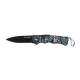 Xtreme | 6.30″ Pocket Knife – Folding Drop Point Blade with Skull Design (XTR-HKN109/110/111) Folding Knife Canadian Distributor HKN111