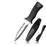 Xtreme | 10″ Hunting & Diving Knife – Fixed Serrated Blade with Hammerhead Handle (XTR-HKN114) Fixed Blade Knife Canadian Distributor