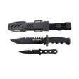 Xtreme | 12″ Survival Hunting Knife Set – Fixed Drop Point Blade with Throwing Knife & Tactical Sheath (XTR-HKN117) Fixed Blade Knife Canadian Distributor