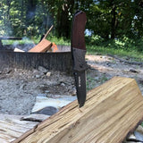 Xtreme | 8″ Pocket Knife – Folding Clip Point Blade with Stained Wood Handle & Pocket Clip (XTR-HKN129) Folding Knife Canadian Distributor