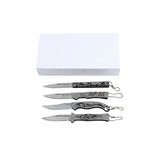 Xtreme | 5.9″ Mini Pocket Knife Gift Set – 4-Piece Folding Knife Set with Engraved Handles (XTR-HKN134) Folding Knife Canadian Distributor