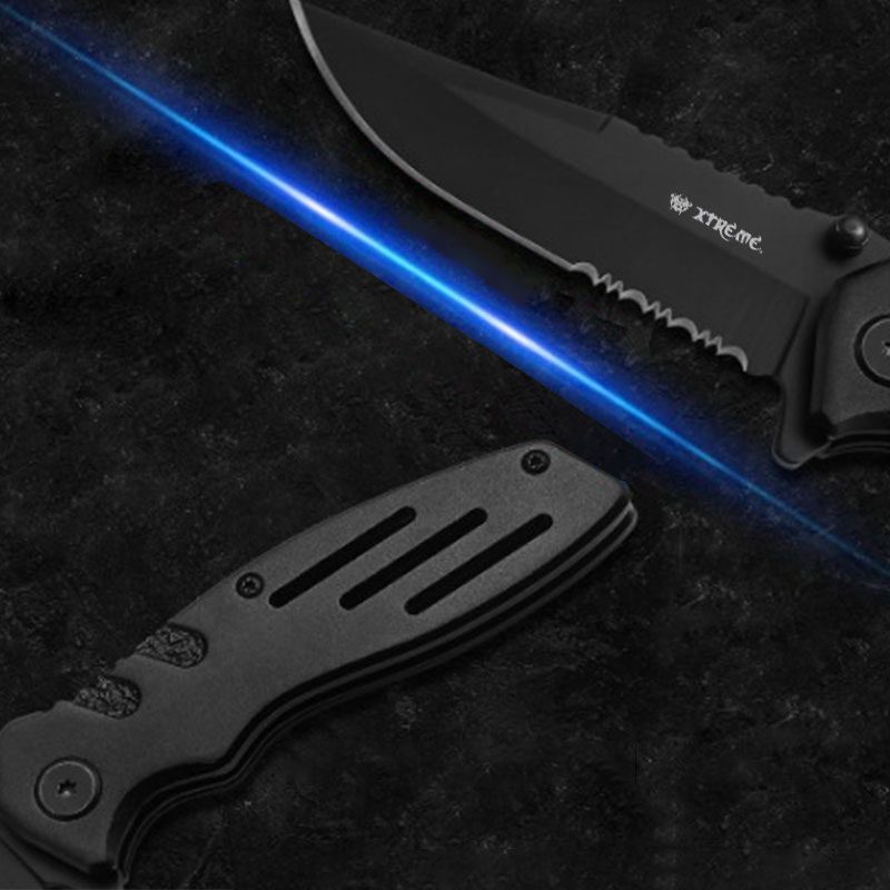 Xtreme | 7.01″ Pocket Knife Gift Set – Foldable Knife with Snow Wrench & Sharpener (XTR-HKN136) Folding Knife Canadian Distributor