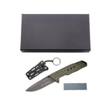 Xtreme | 8.46″ Pocket Knife Gift Set – Titanium-Coated Folding Knife with Multi-Tool Pliers & Whetstone (XTR-HKN137) Folding Knife Canadian Distributor