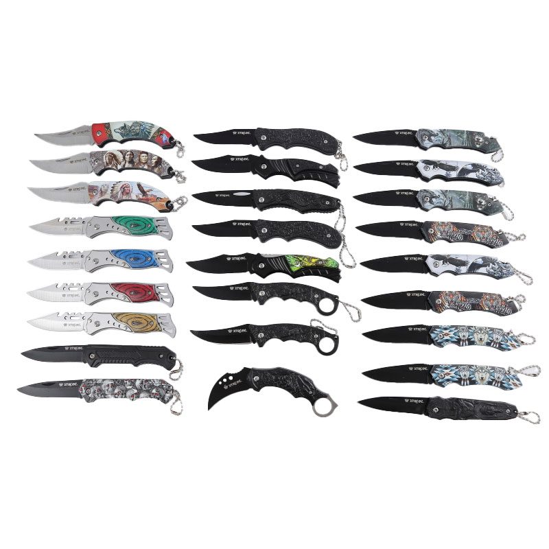 Xtreme | 26-Piece Pocket Knife Set in Jar – Stainless Steel Folding Knives (XTR-HKN138) Folding Knife Canadian Distributor