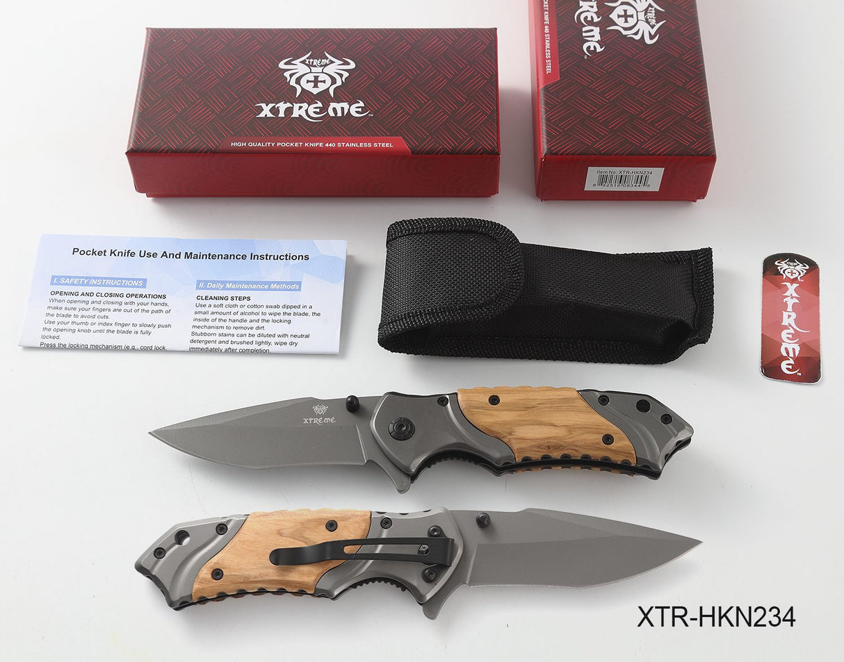 Xtreme | Pocket Knife (XTR-HKN234) Folding Knife Canadian Distributor