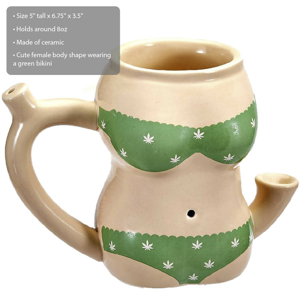 GREEN BIKINI MUG