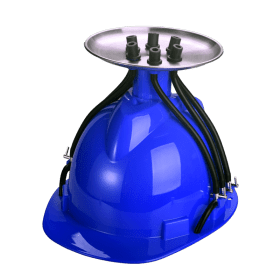 Helmet Smoking Device [YD3006] Balloon · Party · Game Canadian Distributor Blue