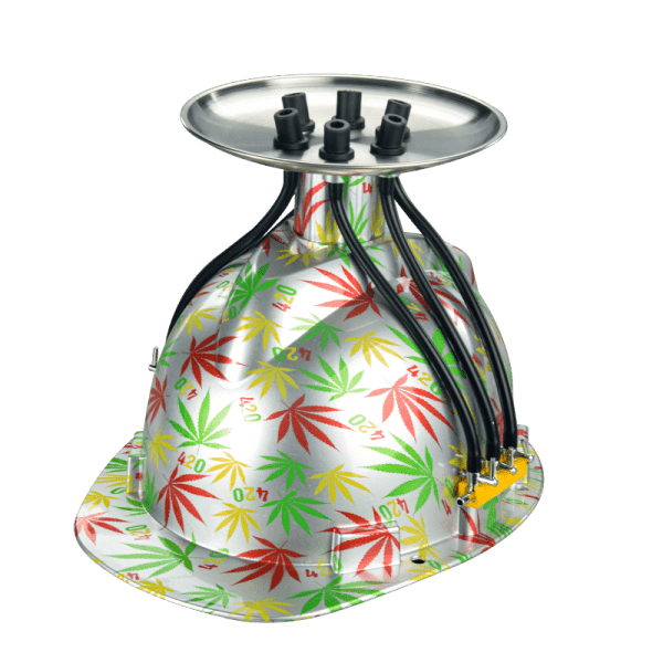 Helmet Smoking Device [YD3006] Balloon · Party · Game Canadian Distributor Leaf