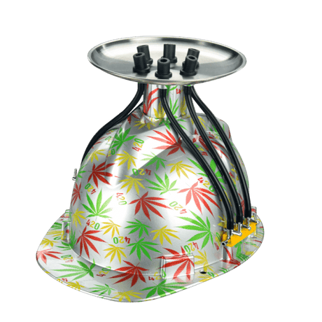 Helmet Smoking Device [YD3006] Balloon · Party · Game Canadian Distributor Leaf