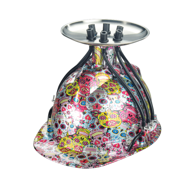 Helmet Smoking Device [YD3006] Balloon · Party · Game Canadian Distributor Skull
