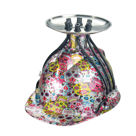 Helmet Smoking Device [YD3006] Balloon · Party · Game Canadian Distributor Skull