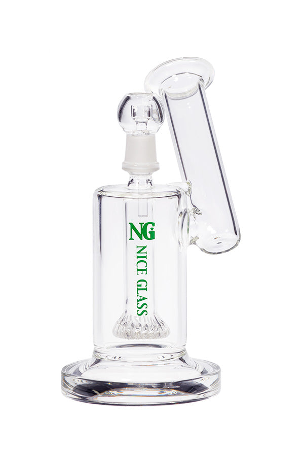 NG | 6" Showerhead Sidecar Oil Rig [YN1057] Glass Rig High-End Brands Glass