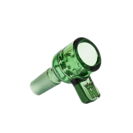 Hoss Glass | 14mm Full Colour Screen Bowl with Square Handle [YX21AC] Bowl · Banger · Oil Burner Smoking Cat Distribution Green