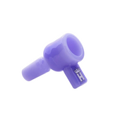 Hoss Glass | 14mm Full Colour Screen Bowl with Square Handle [YX21AC] Bowl · Banger · Oil Burner Smoking Cat Distribution Milk Purple