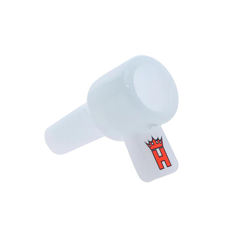Hoss Glass | 14mm Full Colour Screen Bowl with Square Handle [YX21AC] Bowl · Banger · Oil Burner Smoking Cat Distribution White