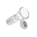 Hoss Glass | 14mm Cone Bowl with Coloured Tab [YX12C] Bowl · Banger · Oil Burner Smoking Cat Distribution White