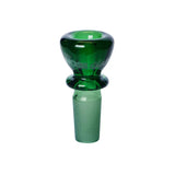 Hoss Glass | 19mm Full colour chunky snapper bowl [YX20C] Bowl · Banger · Oil Burner Smoking Cat Distribution Green