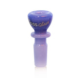 Hoss Glass | 19mm Full colour chunky snapper bowl [YX20C] Bowl · Banger · Oil Burner Smoking Cat Distribution Milk Purple