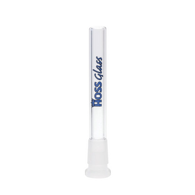 Hoss Glass | Flush Mount Open Ended Downstem [YX23] Downstem · Bowlstem Smoking Cat Distribution 4.75 inches (12cm) Blue