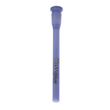 Hoss Glass | 5.5" Flush Mount Open Ended full Colour Downstems [YX23C] Downstem · Bowlstem Smoking Cat Distribution Milk Purple
