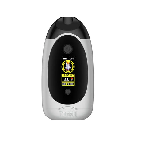Yocan | Dubb Dual Cartridge Digital Vaporizer Assorted Colours 510 Battery Smoking Cat Distribution(S) SILVER