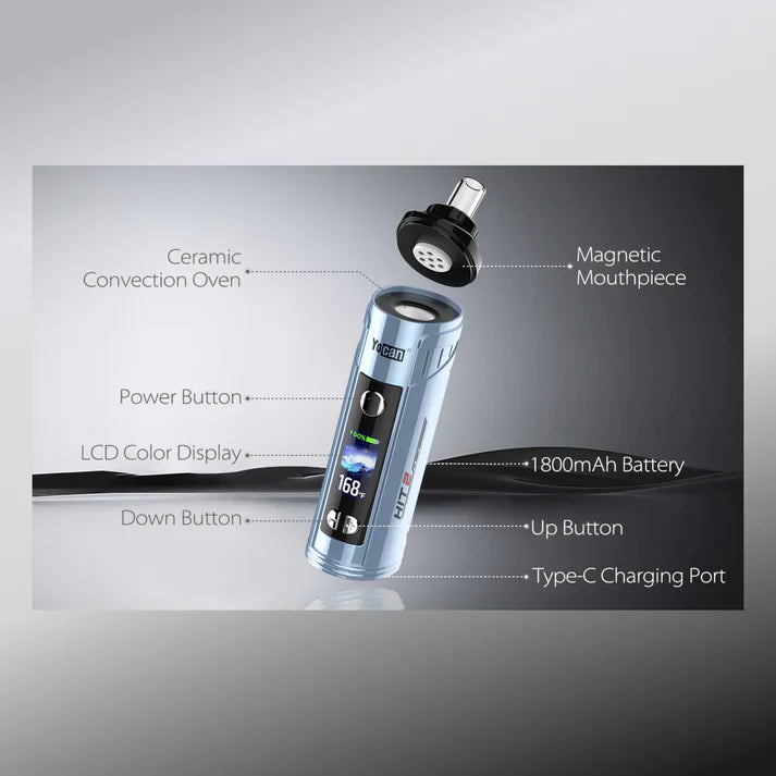 Yocan | Flower Vaporizer HIT 2 Dry Herb Vape Digital