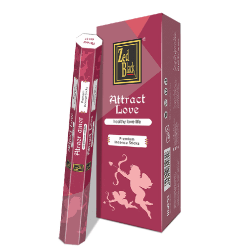 Zed Black | Premium Incense Sticks – 6 pack Incense Canadian Distributor Attract Love
