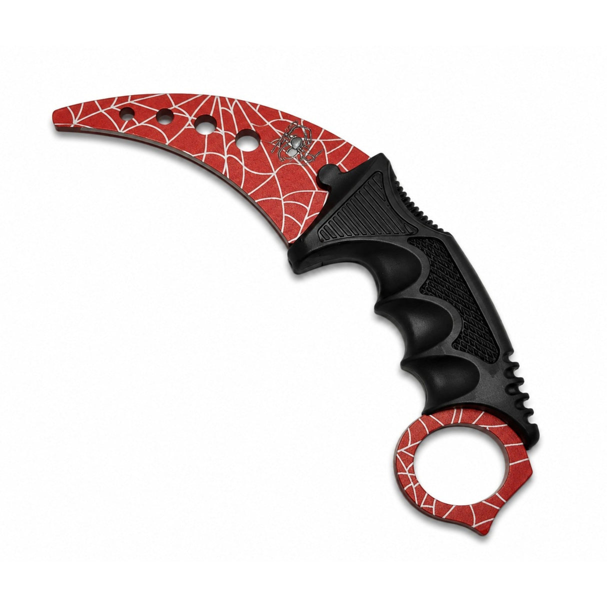 7.5" Non-Sharpened Practice Karambit Knife with Sheath – Assorted Designs