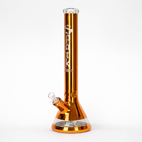 SPARK | 18" 7 mm metallic classic beaker bong [GP2049] Glass Bong ONE Orange