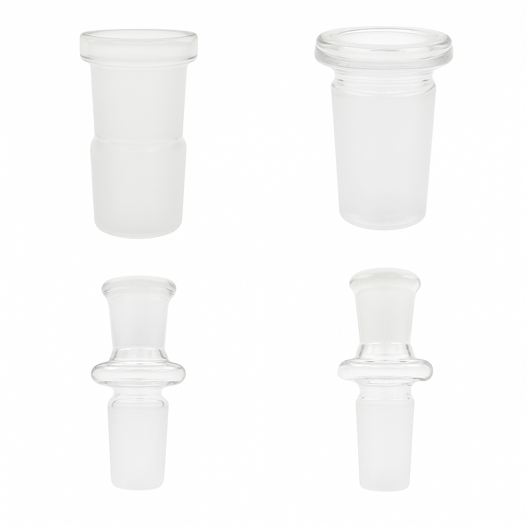 Glass Adapter Grommets – 10mm, 14mm & 18mm Size Conversions | Universal Bong & Rig Fittings Adaptor · Converter Small Biz Distributors