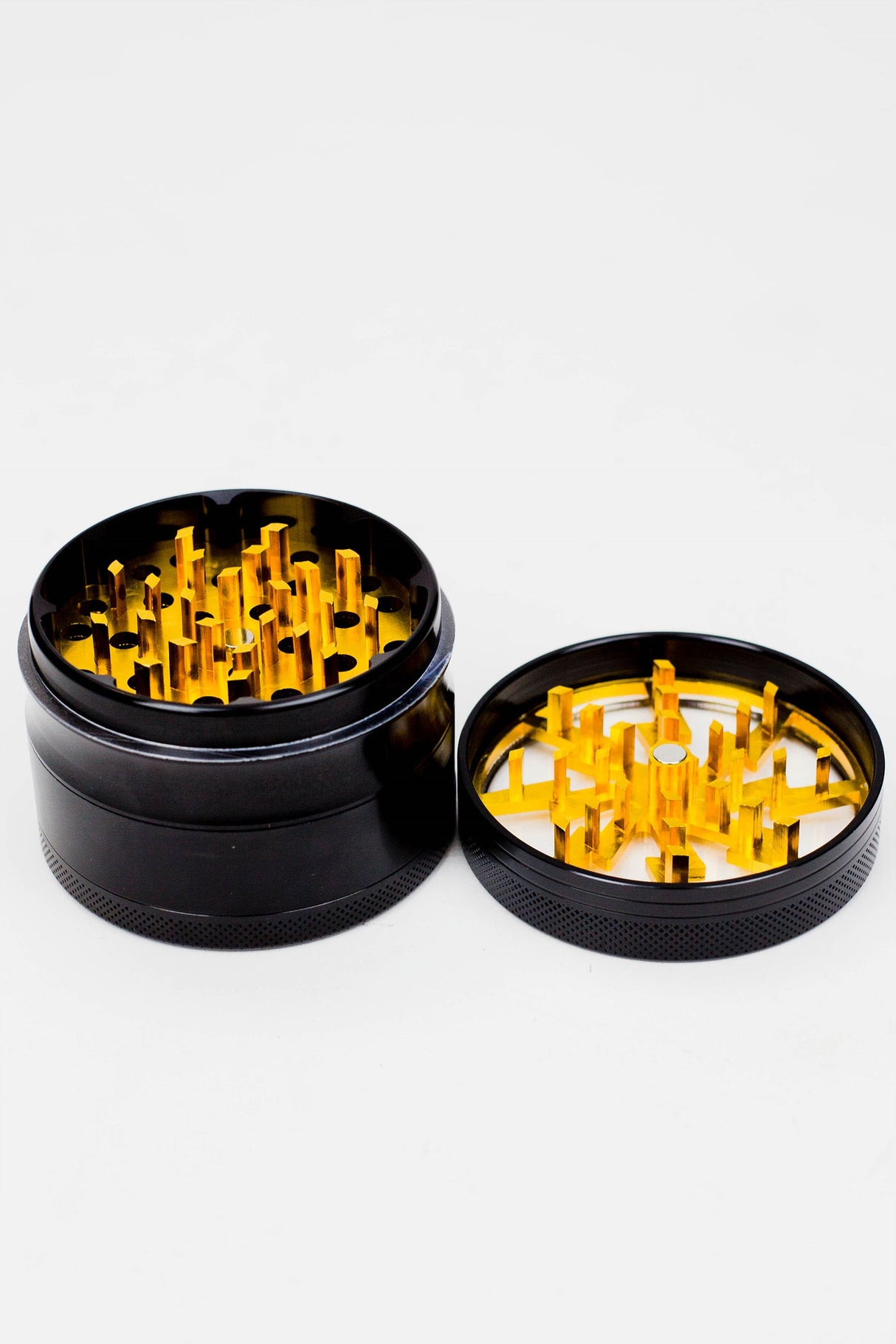 Acid Secs Aluminum 4 Parts grinder with color acrylic window- - One Wholesale