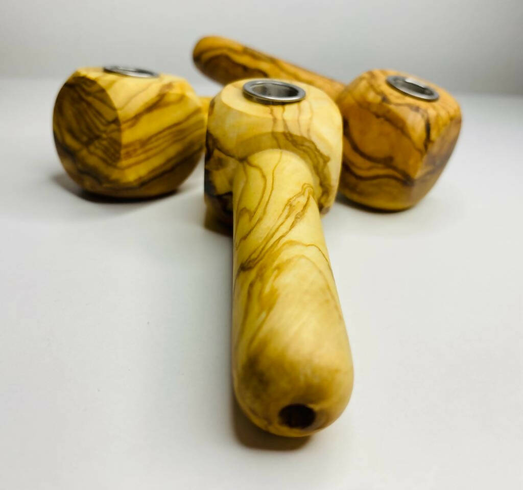 VOW | Olive Wood Apple Pipe/Smoker's Gift