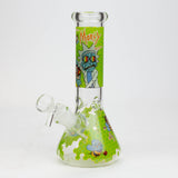 8" NM  Cartoon glass water bong - Beehive