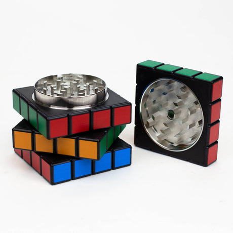 Cube Herb Grinder - 4 Parts