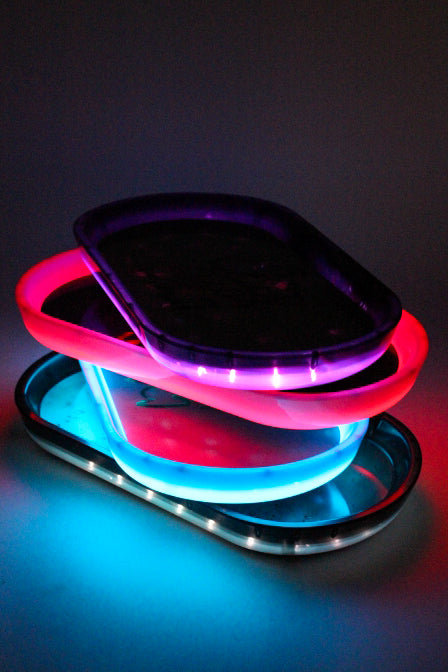 Acid Secs Bluetooth Speaker LED Rolling Tray- - One Wholesale