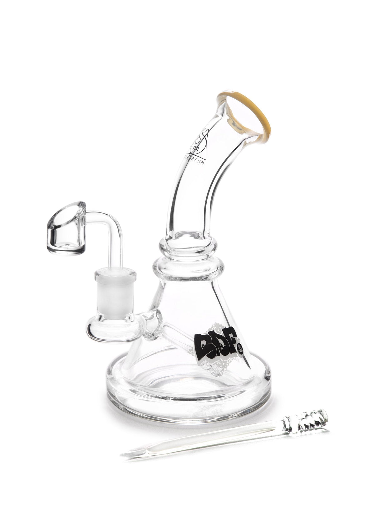 SDF Bong Premium Pyramid-Yellow - One Wholesale