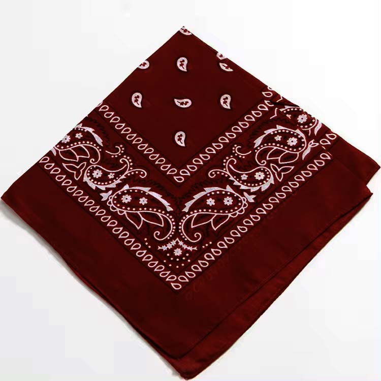 Cotton Bandana 12 display Bandana NIBO Distribution Brown