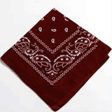 Cotton Bandana 12 display Bandana NIBO Distribution Brown