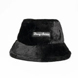 Blazy Susan | Fuzzy Bucket Hat Hat & Toque Smoking Cat Distribution Black