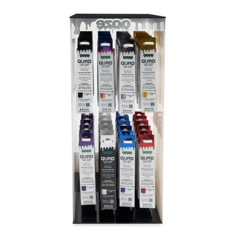 Ooze | Quad 48ct  Assorted Battery Display