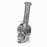 8″ Skull Glass Bong – Metallic Finish [GP2047] Glass Bong ONE Silver