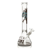 Cheech & Chong® Glass | 15" 7mm Thick Can I Be Blunt Beaker Base Water Pipe [CC165] Glass Bong Smoking Cat Distribution