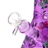 10" Cherry Bomb Glass Beaker Glass Bong Super Supplys Inc