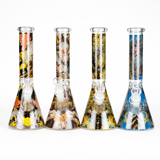 Z10" Myth Design Glass Beaker Bong Glass Bong 777 Smoke