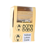 Bong Baba | Yellow Lotus Cone Display of 10